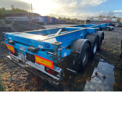 2008 Montracon SLIDING SKELETAL TRAILER